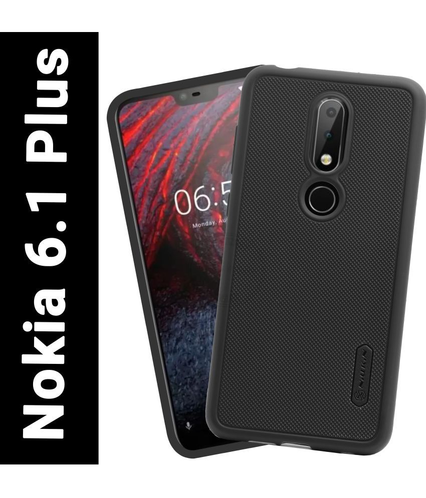     			VAKIBO Plain Cases Compatible For Silicon Nokia 6.1 Plus ( Pack of 1 )