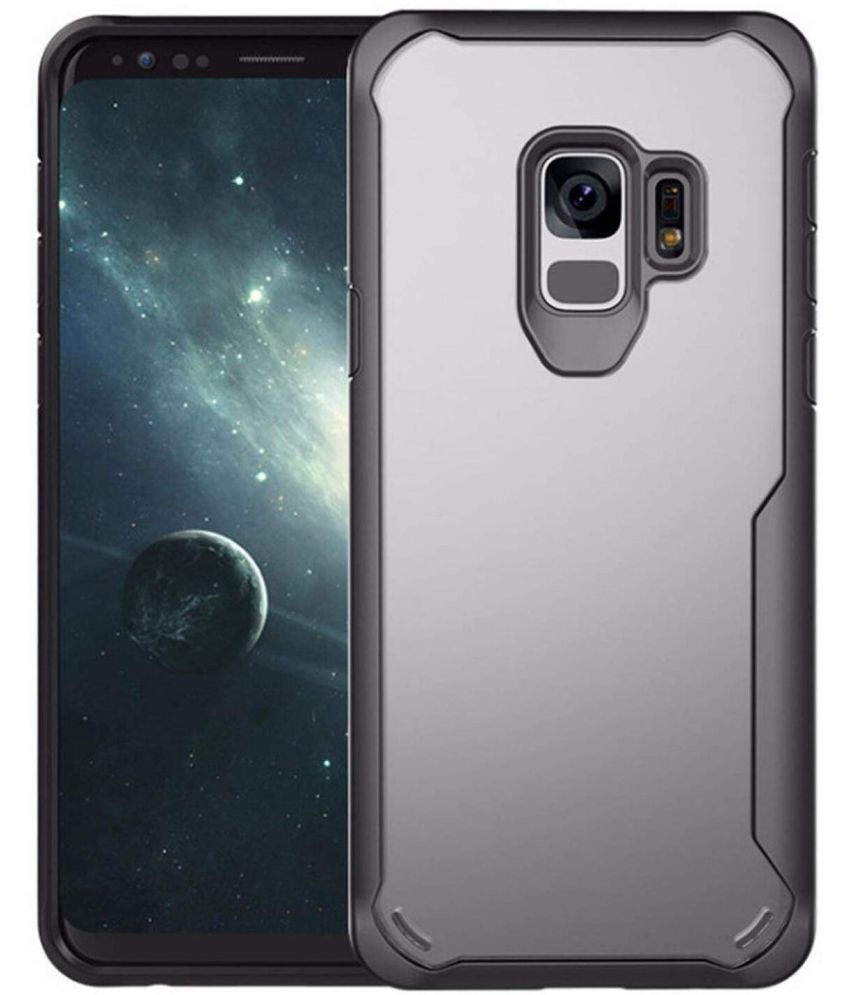     			VAKIBO Plain Cases Compatible For Rubber Samsung Galaxy S9 ( Pack of 1 )