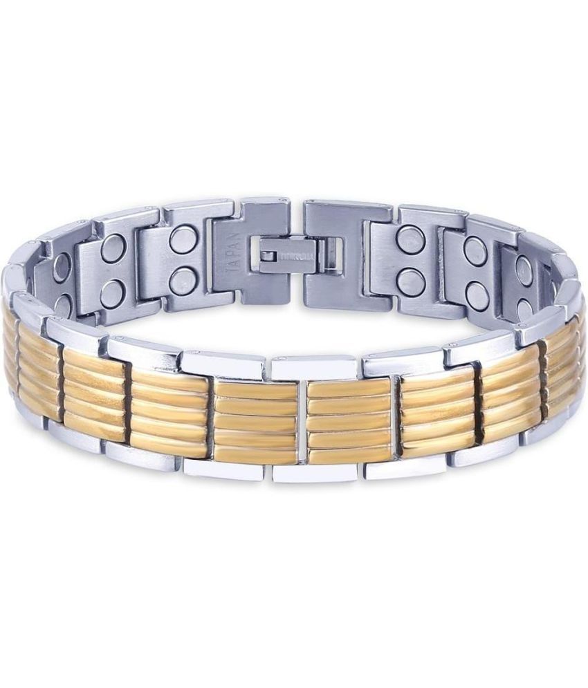     			Amazheal Metal Titanium Bracelet Diameter  Bracelet Magnetic Therapy