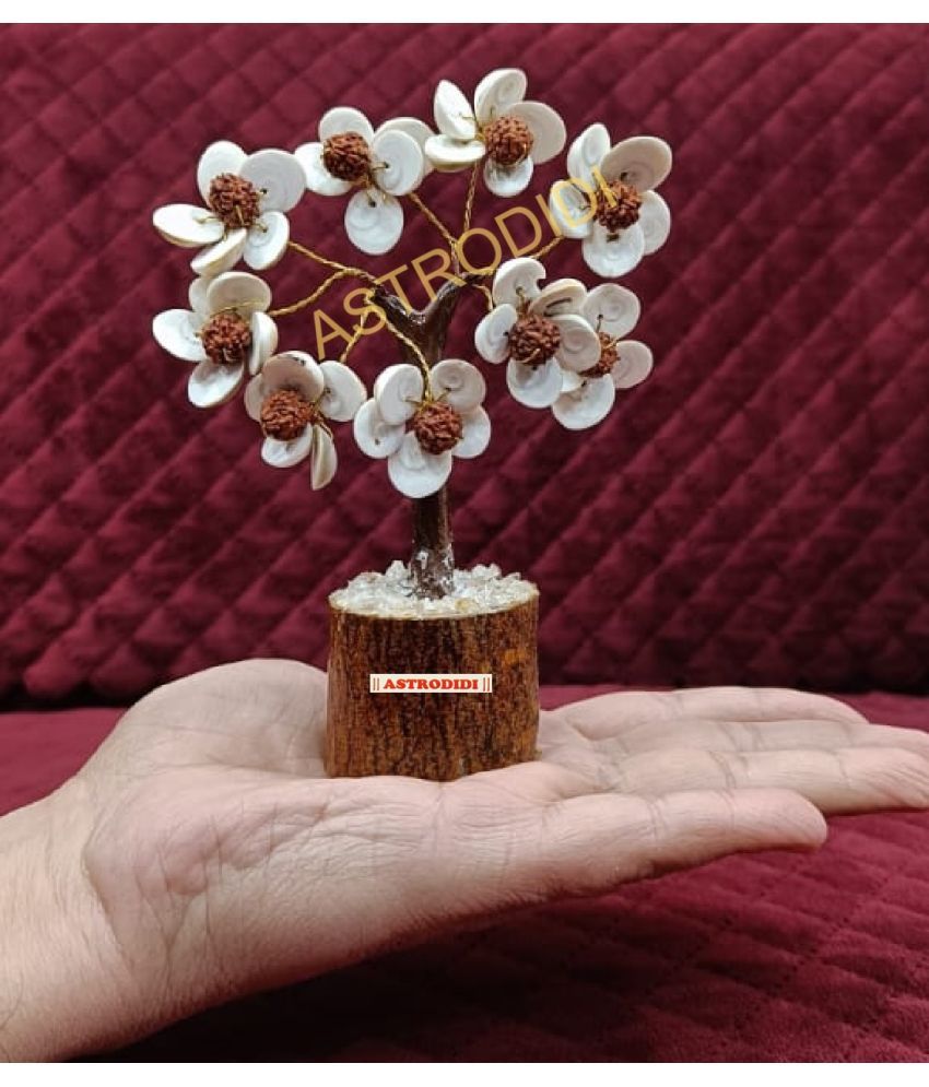     			Astrodidi Gomti Chakra Tree with Rudraksha Beads