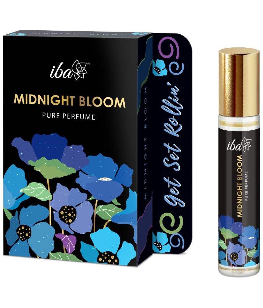     			Iba Pure Perfume Midnight Bloom, 10ml Alcohol Free, Long Lasting Vegan & Cruelty Free, (Pack of 1)