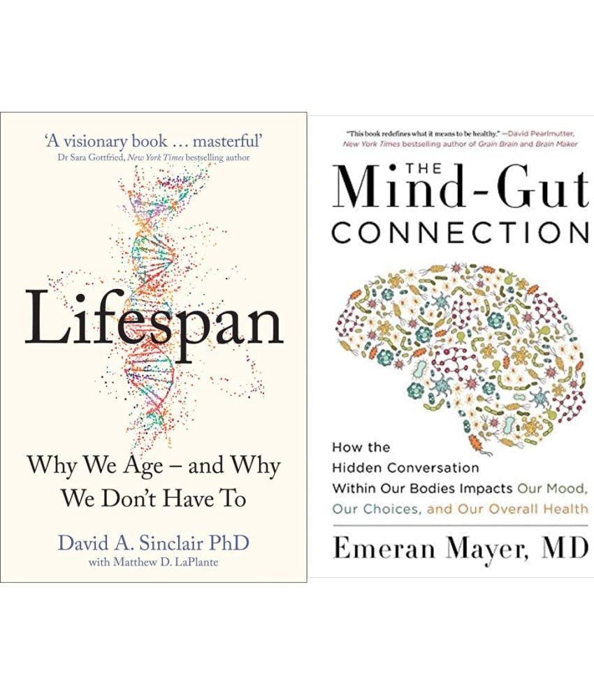     			Lifespan &  Mind-Gut Connection( Set Of 2 Book)