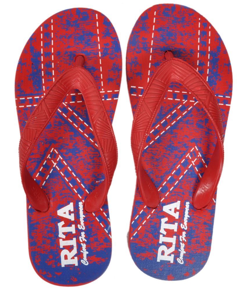     			METAMORPH X RITA Red Men's Daily Slipper