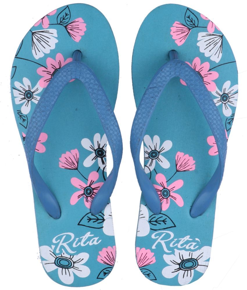     			METAMORPH X RITA Turquoise Women's Daily Slipper