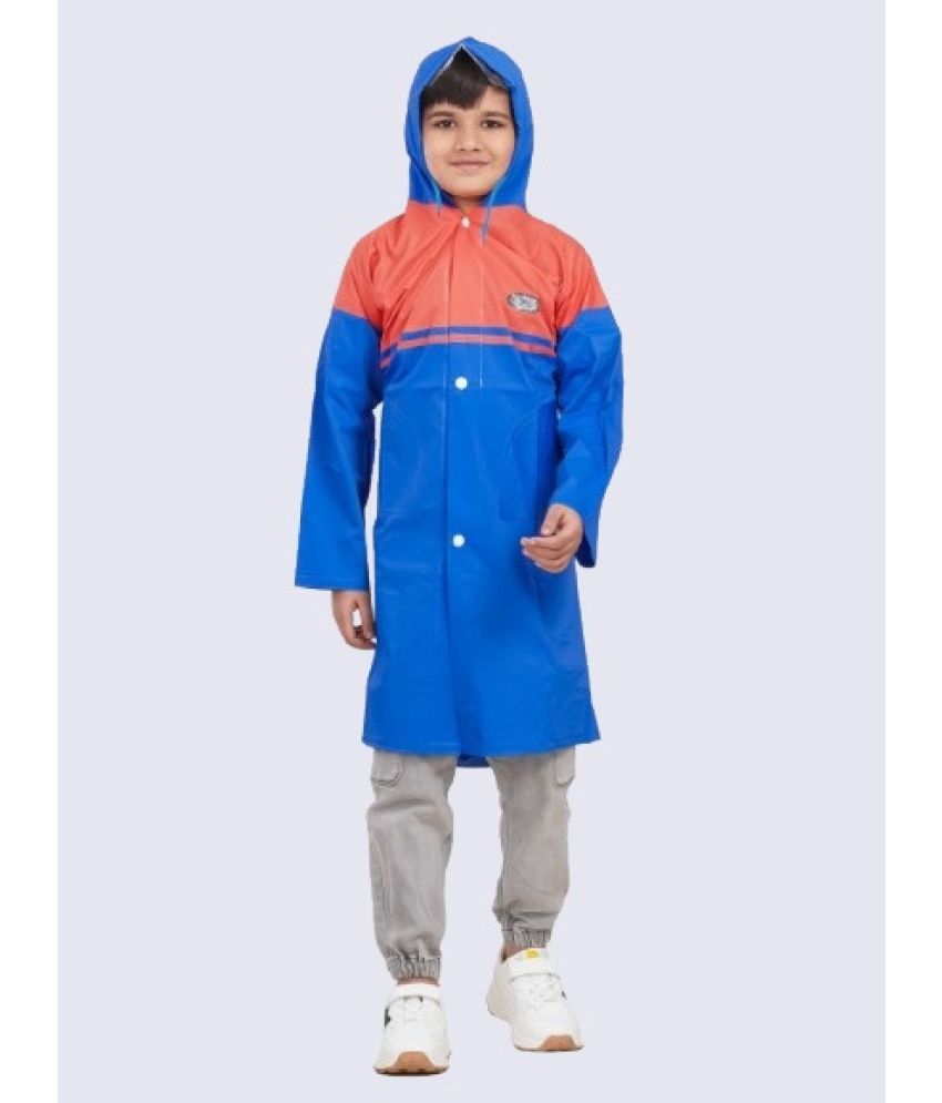     			powermerc Girls Raincoat ( Pack of 1 , Blue )