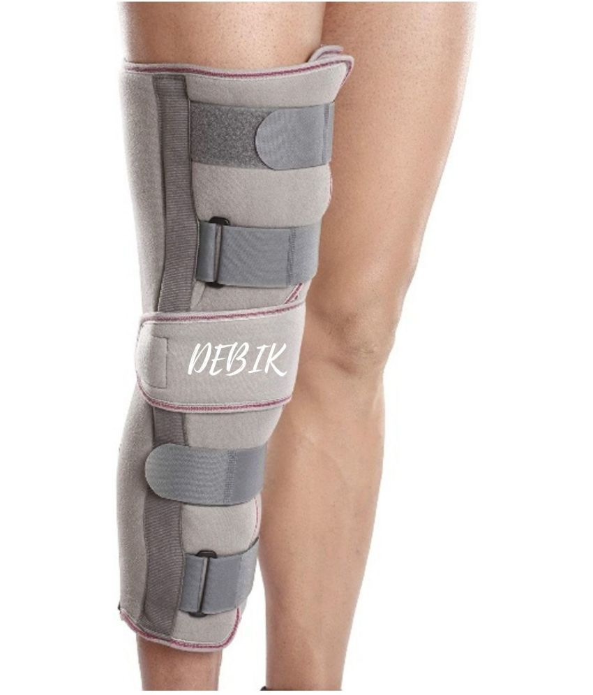     			DEBIK Knee Immobilizer Brace for Knee support for injuries ligament tear - XL Size (Pack of 1)