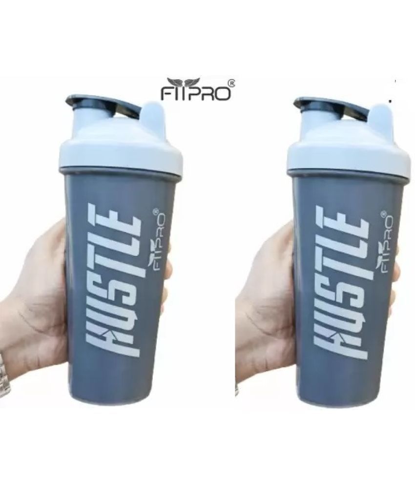     			FitPro Plastic Grey 700 mL Shaker ( Pack of 1 )