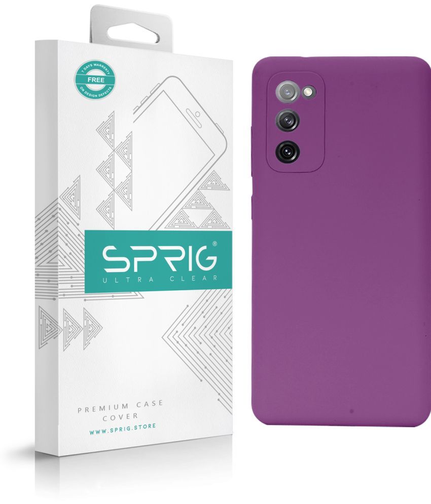     			Sprig Plain Cases Compatible For Silicon Samsung Galaxy S20 Fe ( Pack of 1 )