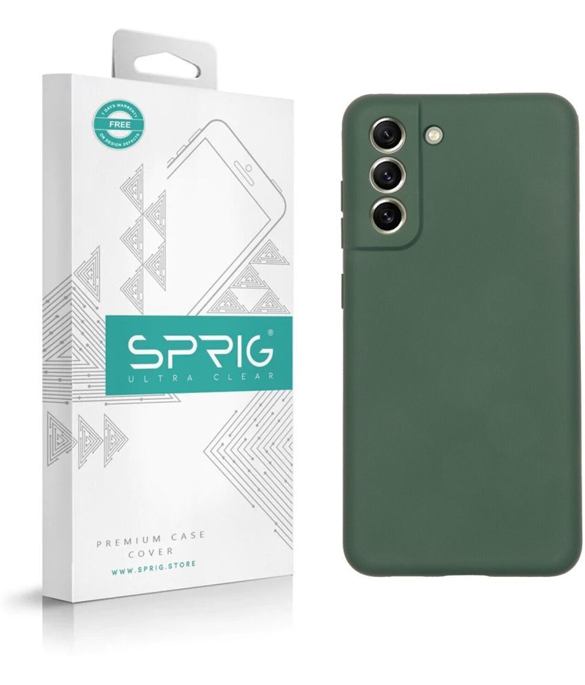     			Sprig Plain Cases Compatible For TPU Glossy Cases Samsung Galaxy S21 Fe 5G ( Pack of 1 )