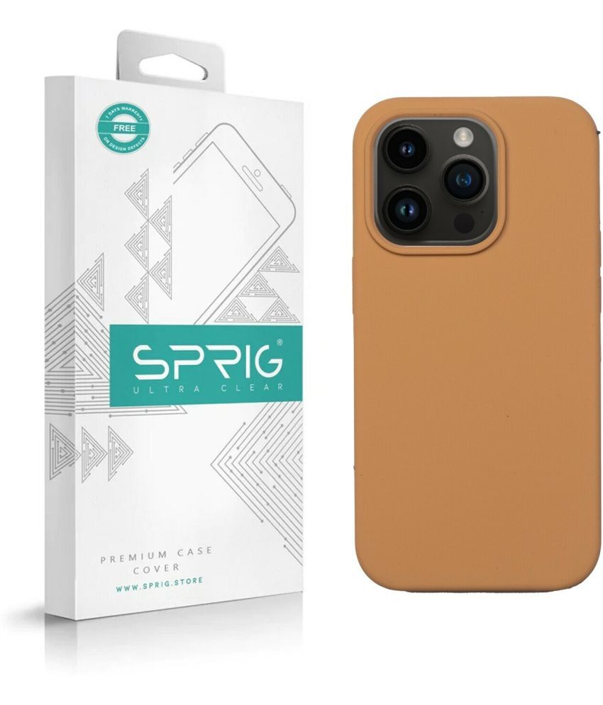     			Sprig Plain Cases Compatible For Silicon Apple Iphone 14 Pro Max ( Pack of 1 )