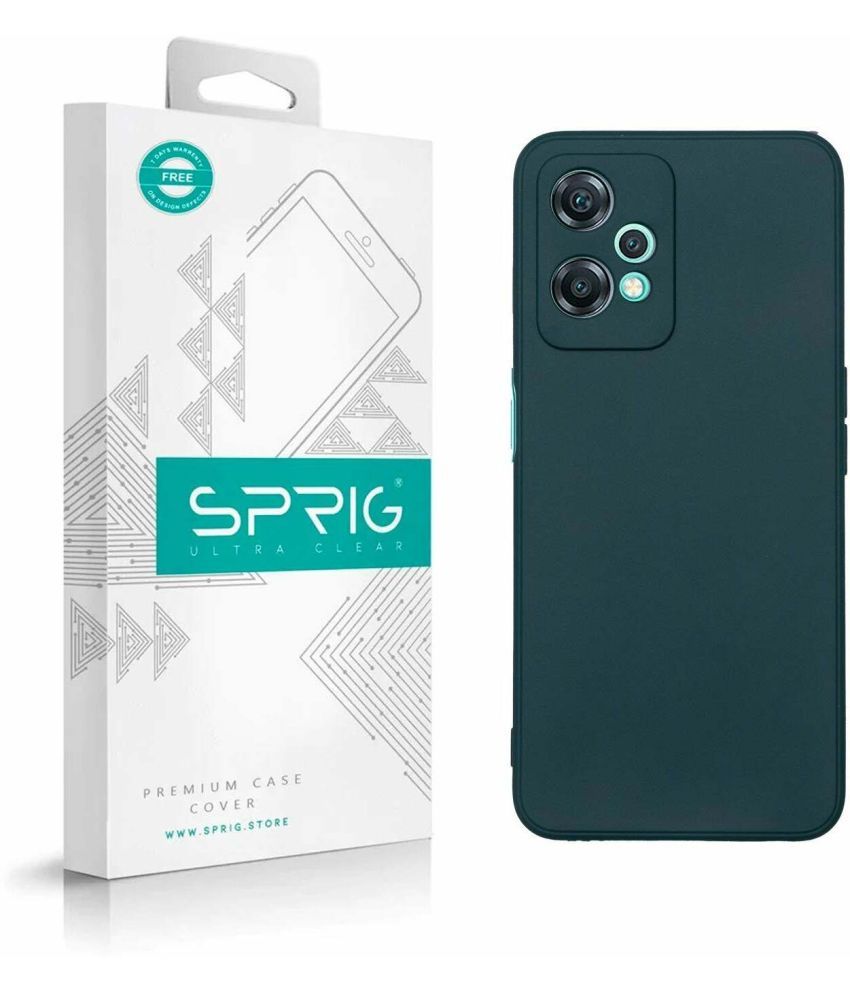     			Sprig Plain Cases Compatible For TPU Glossy Cases Oneplus Nord Ce 2 Lite 5G ( Pack of 1 )