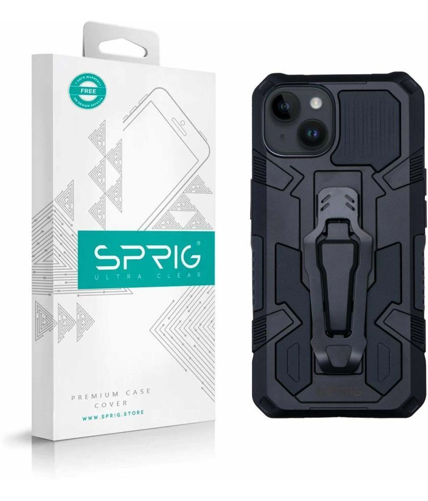     			Sprig Plain Cases Compatible For Polycarbonate Apple Iphone 14 ( Pack of 1 )