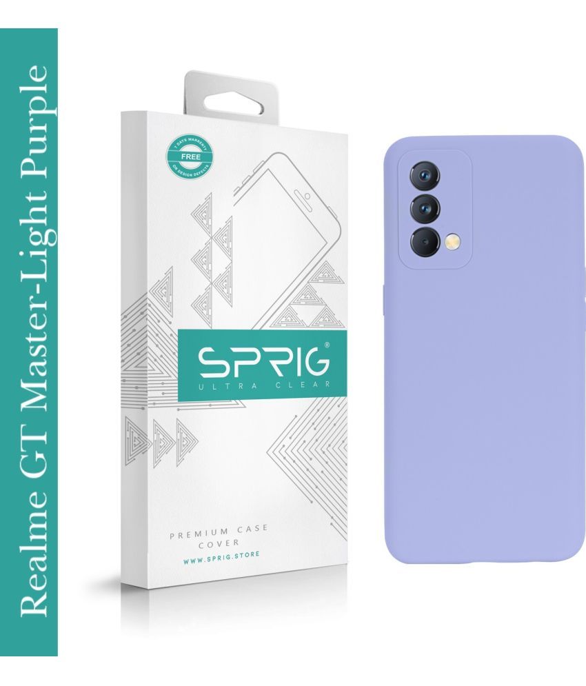     			Sprig Plain Cases Compatible For Silicon Realme Gt Master Edition ( Pack of 1 )