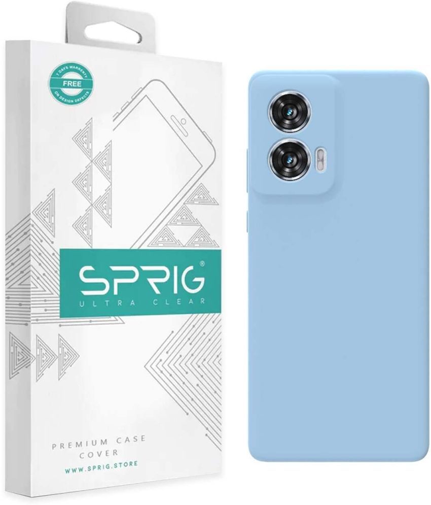     			Sprig Plain Cases Compatible For Silicon Motorola Edge 50 Fusion ( Pack of 1 )