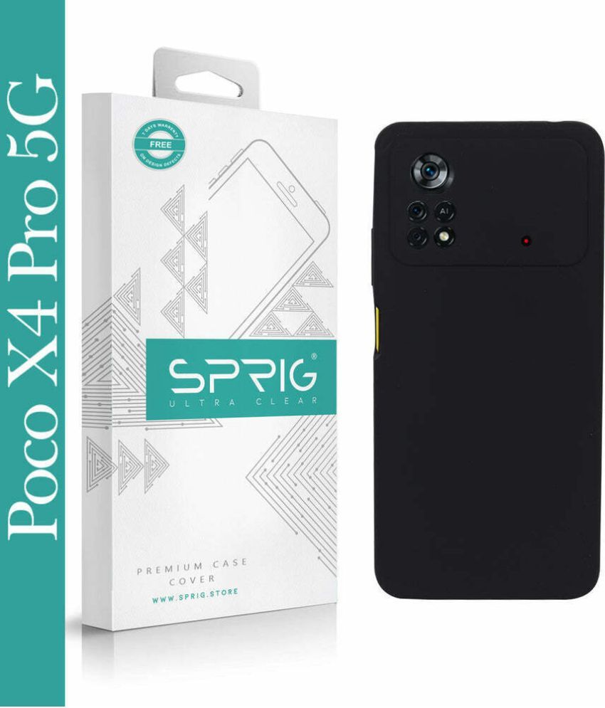     			Sprig Plain Cases Compatible For Silicon Poco X4 Pro 5G ( Pack of 1 )