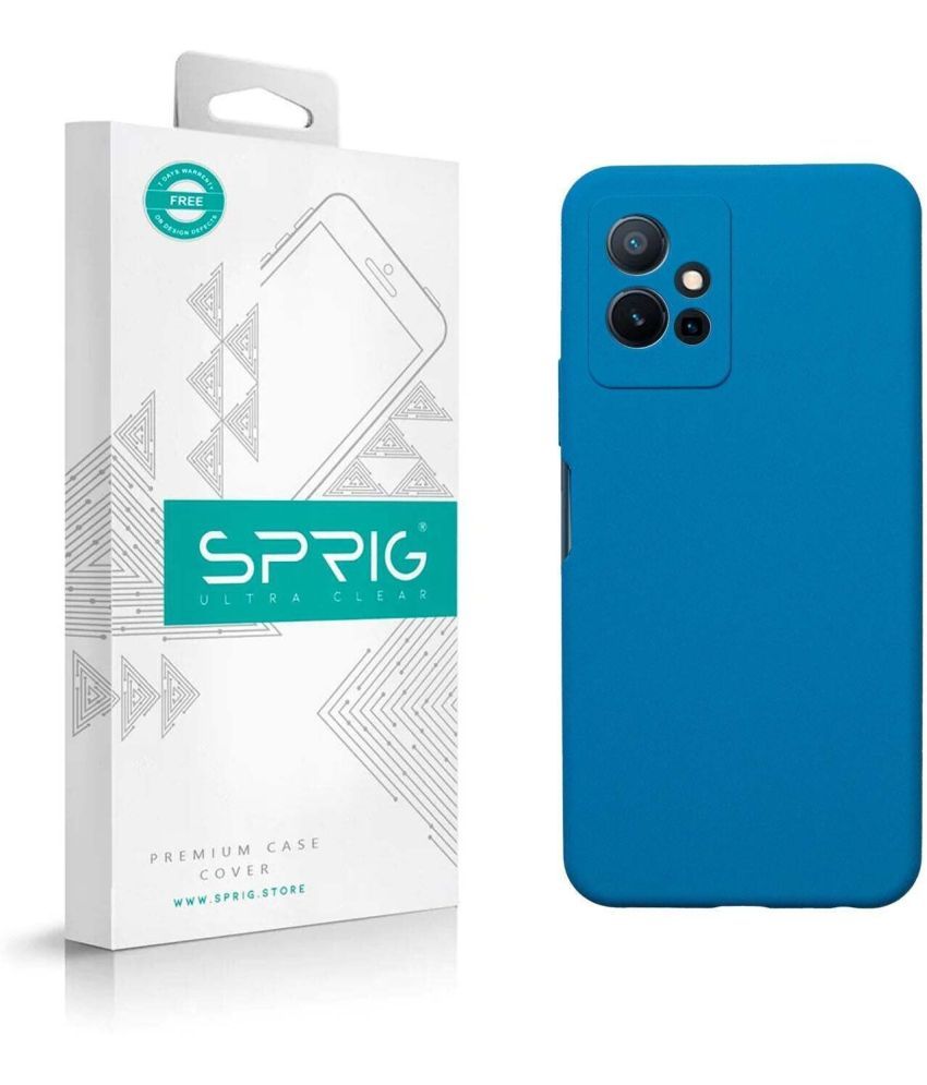     			Sprig Plain Cases Compatible For Silicon Vivo T1 5G ( Pack of 1 )