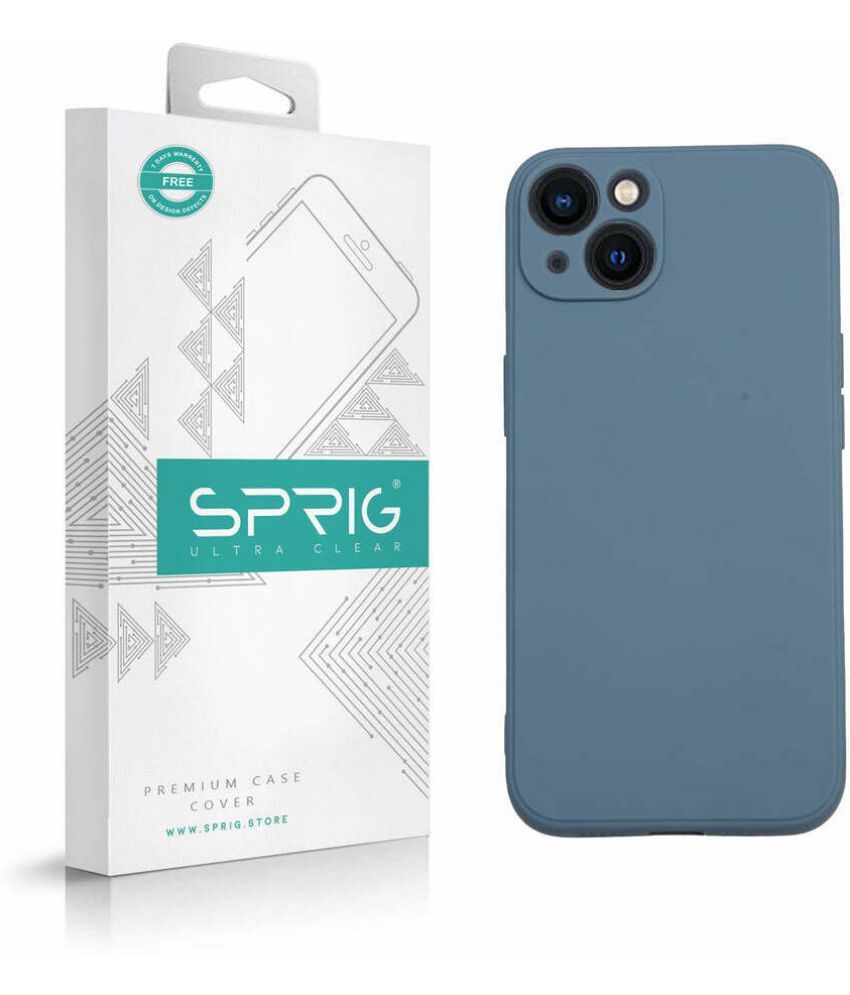     			Sprig Plain Cases Compatible For TPU Glossy Cases Apple Iphone 14 ( Pack of 1 )