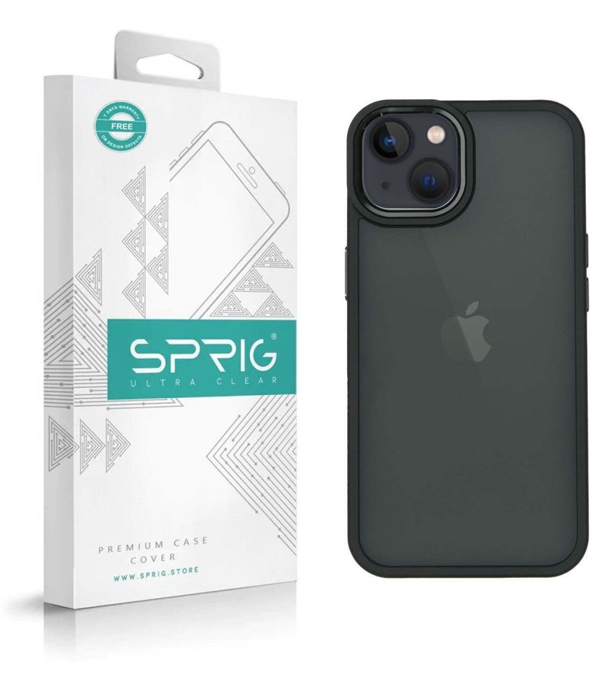     			Sprig Plain Cases Compatible For Polycarbonate Apple Iphone 14 ( Pack of 1 )