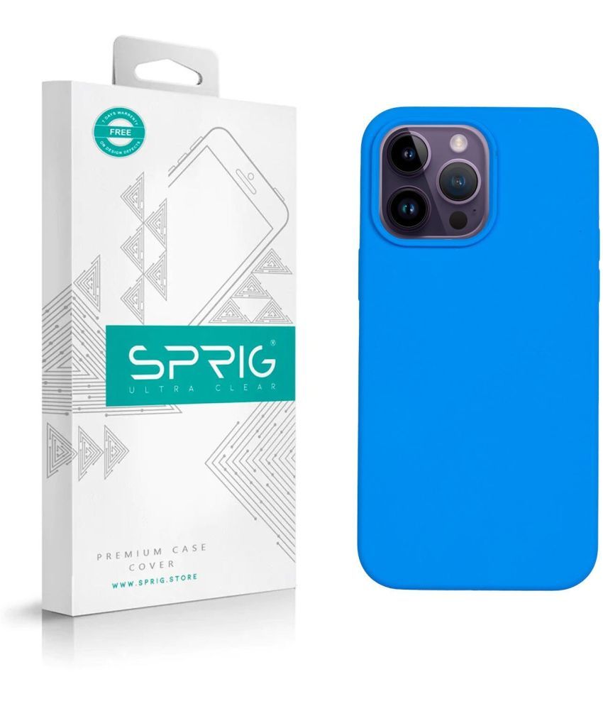     			Sprig Plain Cases Compatible For Silicon Apple Iphone 14 Pro Max ( Pack of 1 )