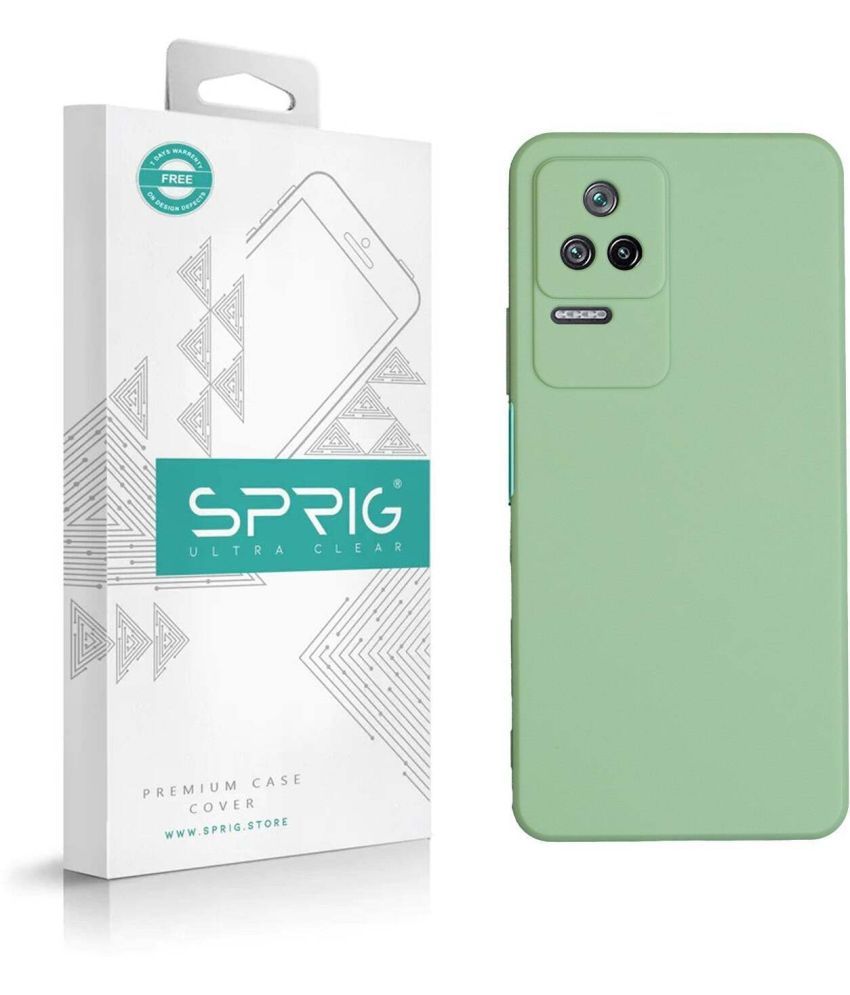     			Sprig Plain Cases Compatible For TPU Glossy Cases Poco F4 5G ( Pack of 1 )