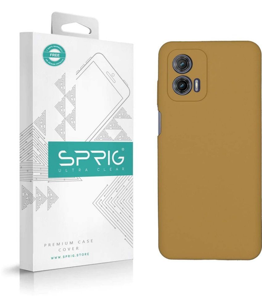     			Sprig Plain Cases Compatible For Silicon Motorola G73 5G ( Pack of 1 )