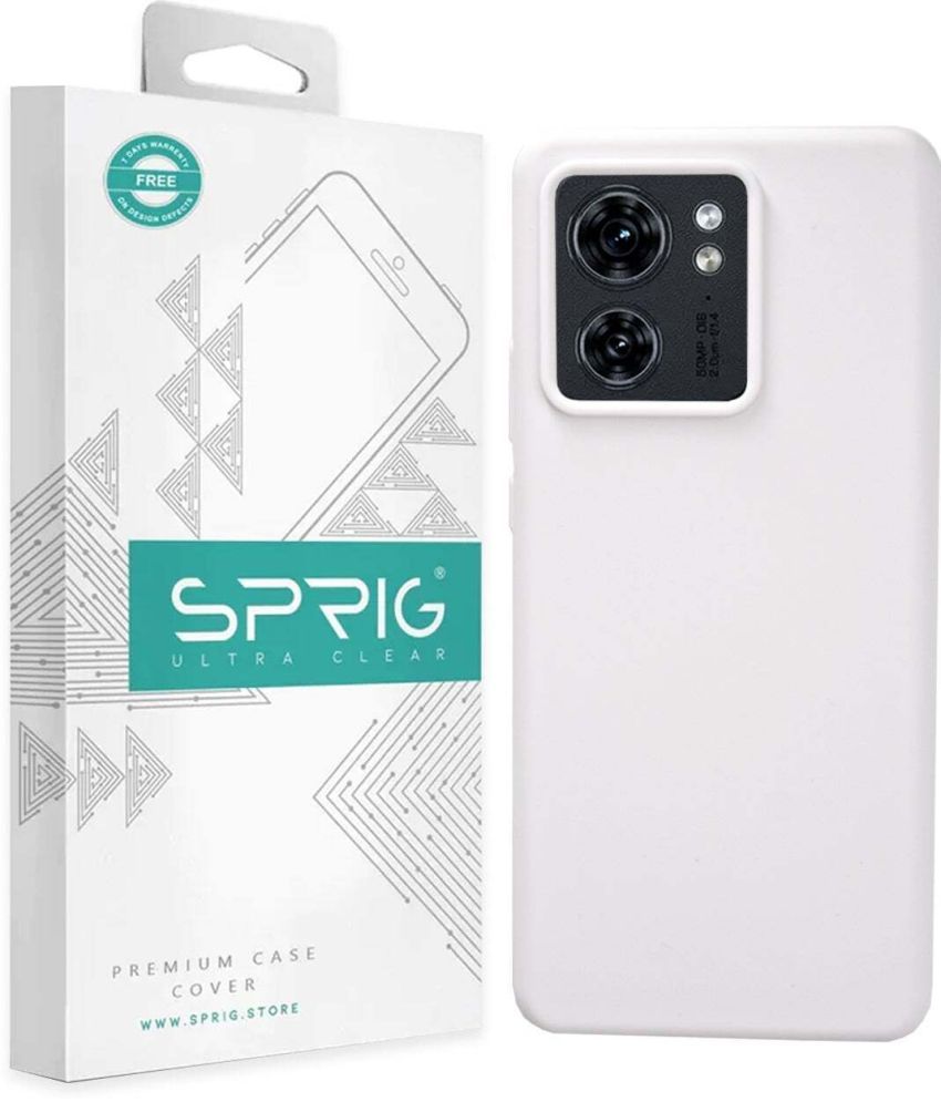     			Sprig Plain Cases Compatible For Silicon Motorola Edge 40 ( Pack of 1 )