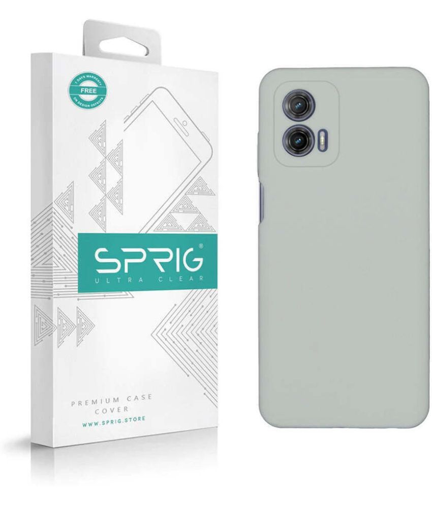     			Sprig Plain Cases Compatible For Silicon Motorola G73 5G ( Pack of 1 )