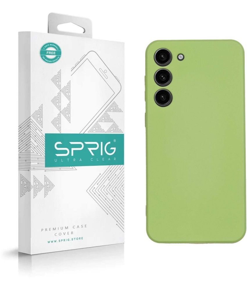     			Sprig Plain Cases Compatible For TPU Glossy Cases Samsung Galaxy S23 Plus 5G ( Pack of 1 )