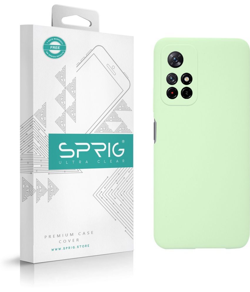     			Sprig Plain Cases Compatible For Silicon Redmi Note 11T 5G ( Pack of 1 )