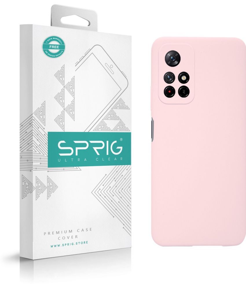     			Sprig Plain Cases Compatible For Silicon Redmi Note 11T 5G ( Pack of 1 )