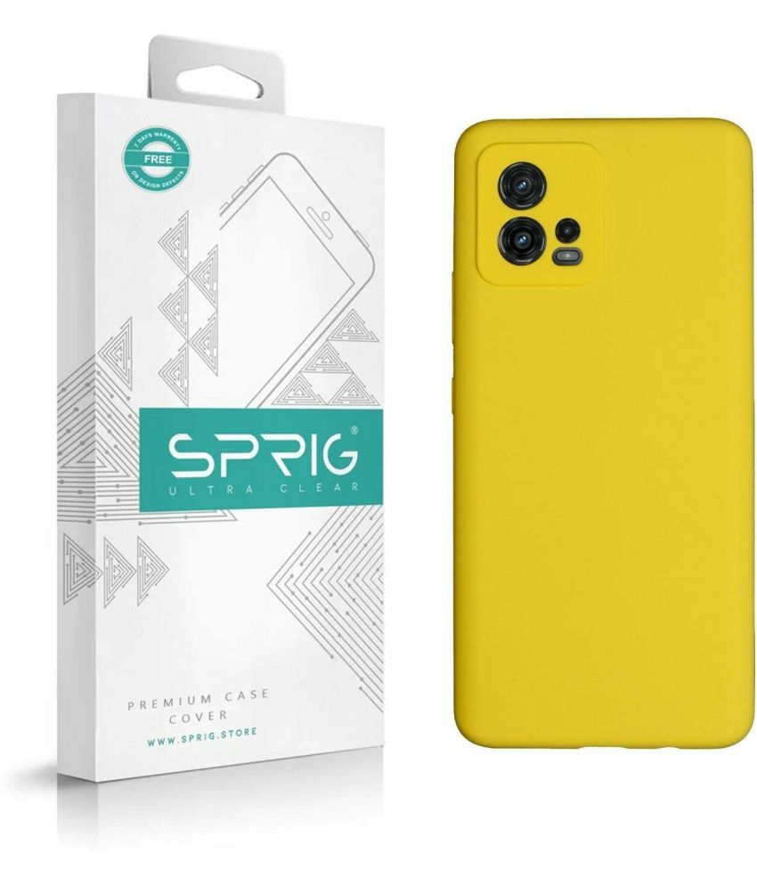     			Sprig Plain Cases Compatible For Silicon Motorola G72 ( Pack of 1 )