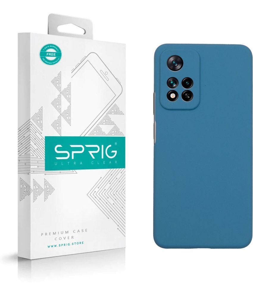     			Sprig Plain Cases Compatible For Silicon Mi 11I Hypercharge ( Pack of 1 )