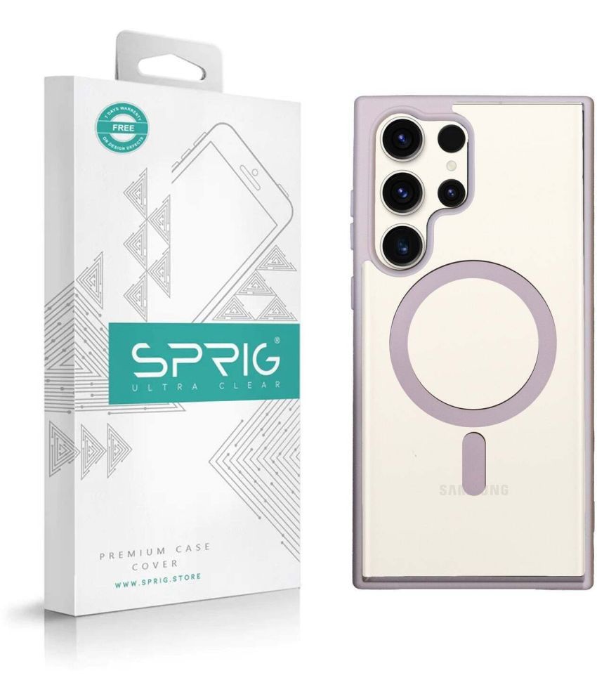     			Sprig Plain Cases Compatible For Polycarbonate Samsung Galaxy S23 Ultra 5G ( Pack of 1 )