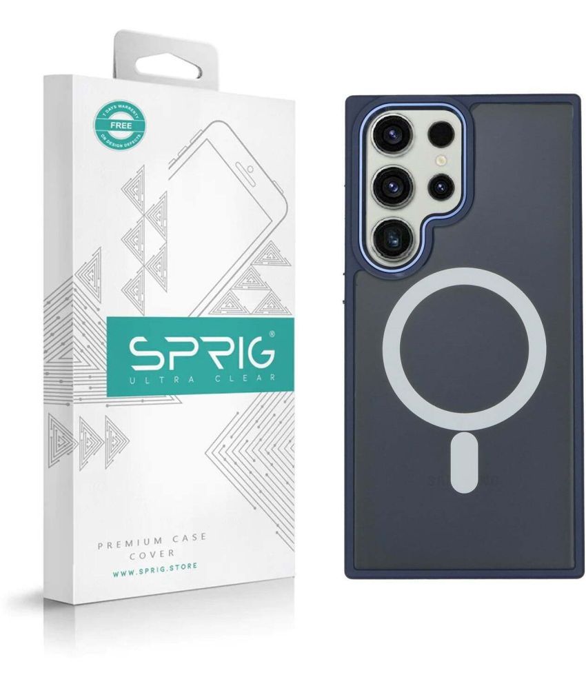     			Sprig Plain Cases Compatible For Polycarbonate Samsung Galaxy S23 Ultra 5G ( Pack of 1 )