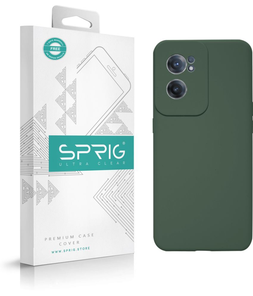     			Sprig Plain Cases Compatible For Silicon Oneplus Nord Ce 2 5G ( Pack of 1 )