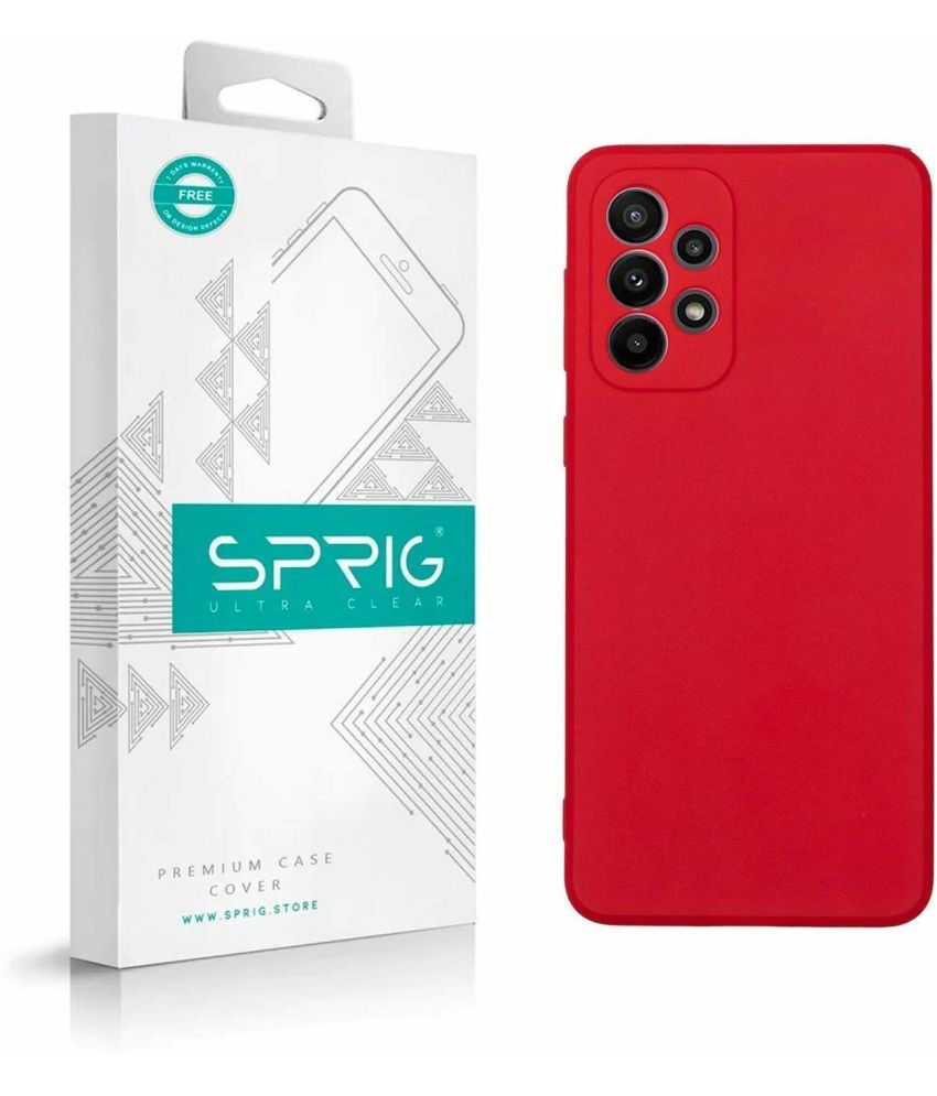     			Sprig Plain Cases Compatible For TPU Glossy Cases Samsung Galaxy A73 5G ( Pack of 1 )