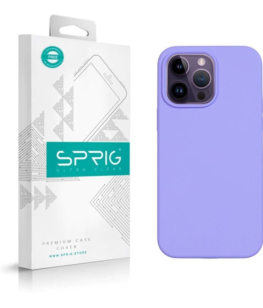     			Sprig Plain Cases Compatible For Silicon Apple Iphone 14 Pro Max ( Pack of 1 )