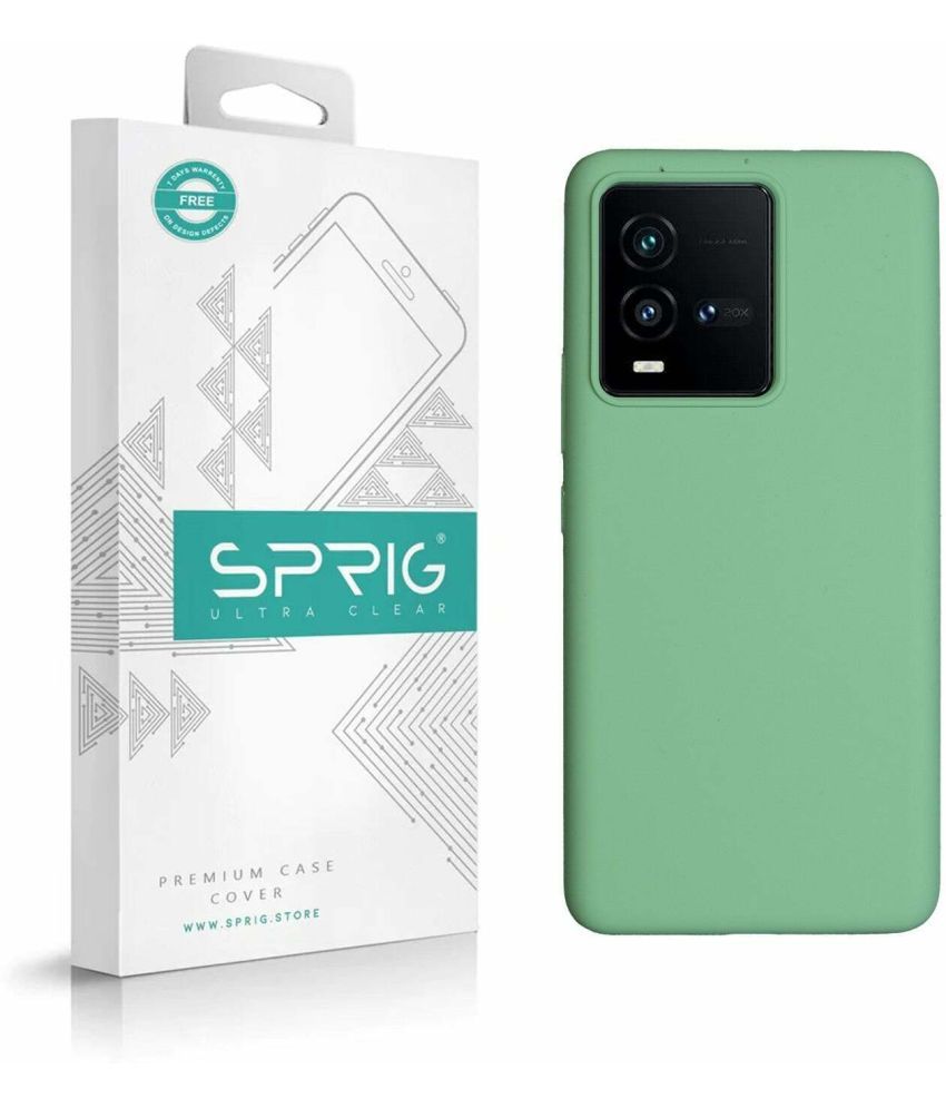     			Sprig Plain Cases Compatible For Silicon Iqoo 9T 5G ( Pack of 1 )