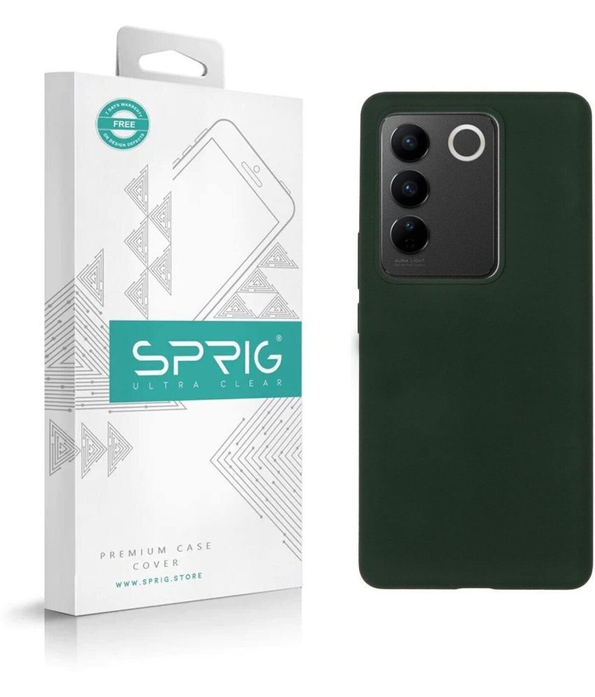     			Sprig Plain Cases Compatible For Silicon Vivo V27 Pro 5G ( Pack of 1 )