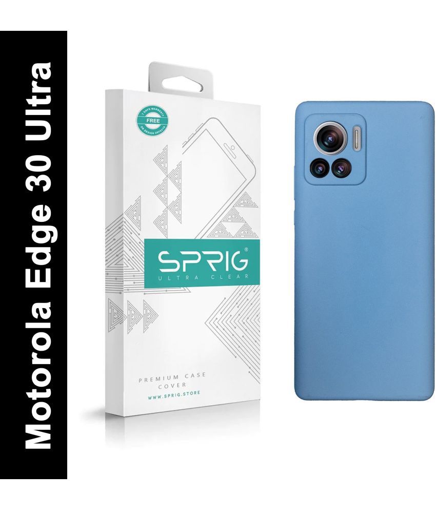     			Sprig Plain Cases Compatible For Silicon Motorola Edge 30 Ultra ( Pack of 1 )