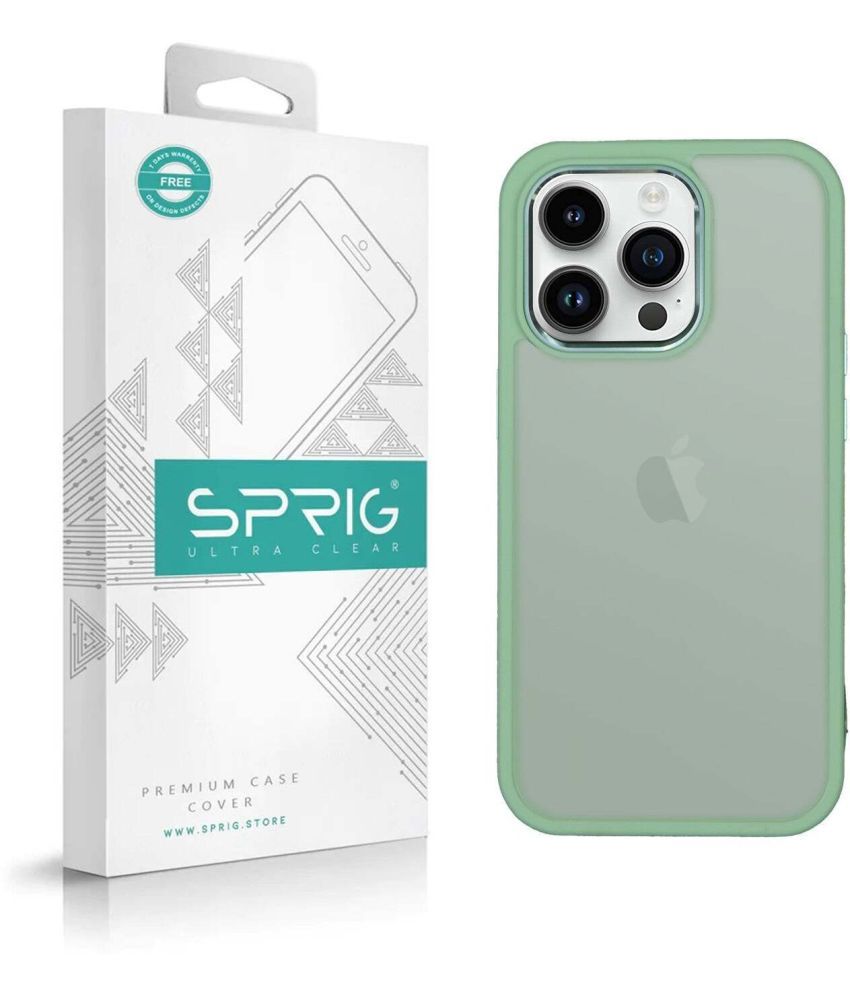     			Sprig Plain Cases Compatible For Polycarbonate Apple Iphone 14 Pro Max ( Pack of 1 )