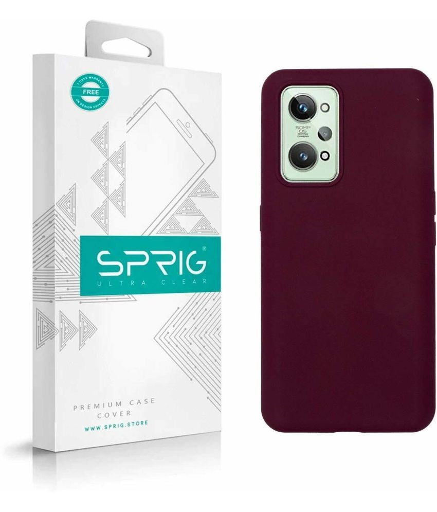     			Sprig Plain Cases Compatible For Silicon Realme Gt 2 ( Pack of 1 )