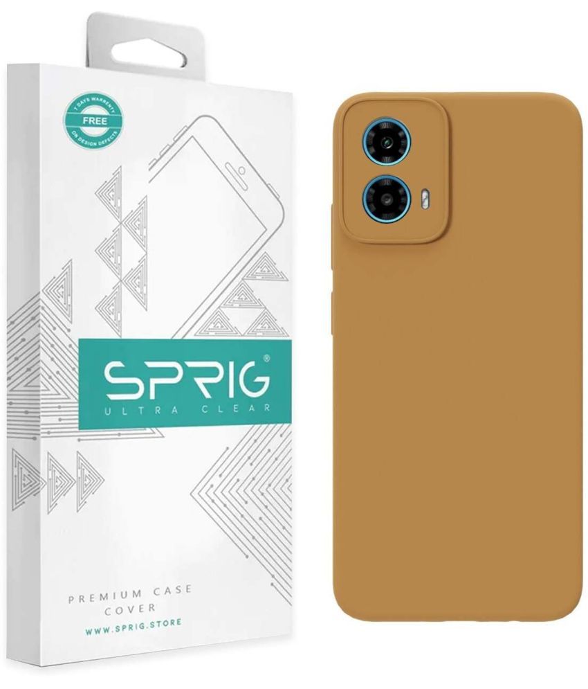     			Sprig Plain Cases Compatible For Silicon Moto G45 5G ( Pack of 1 )