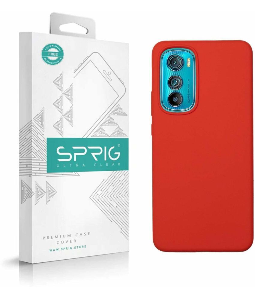     			Sprig Plain Cases Compatible For Silicon Motorola Edge 30 ( Pack of 1 )