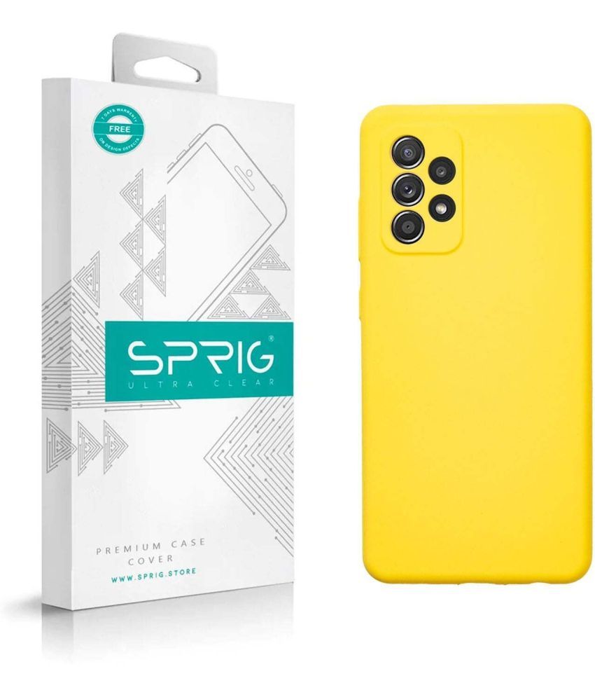     			Sprig Plain Cases Compatible For Silicon Samsung Galaxy A52S 5G ( Pack of 1 )