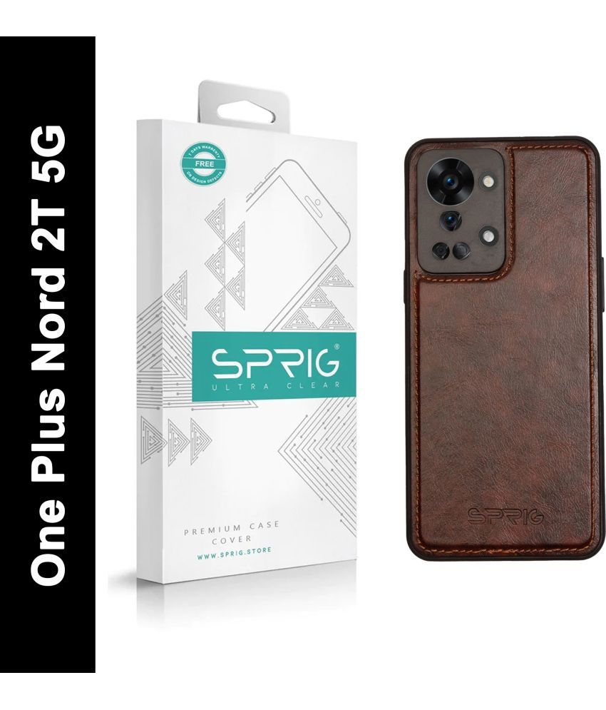     			Sprig Plain Cases Compatible For Polycarbonate Oneplus Nord 2T 5G ( Pack of 1 )