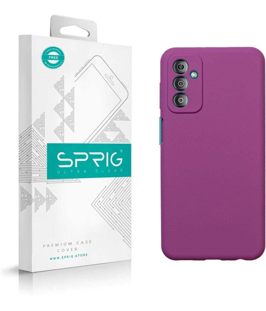     			Sprig Plain Cases Compatible For Silicon Samsung Galaxy F23 5G ( Pack of 1 )