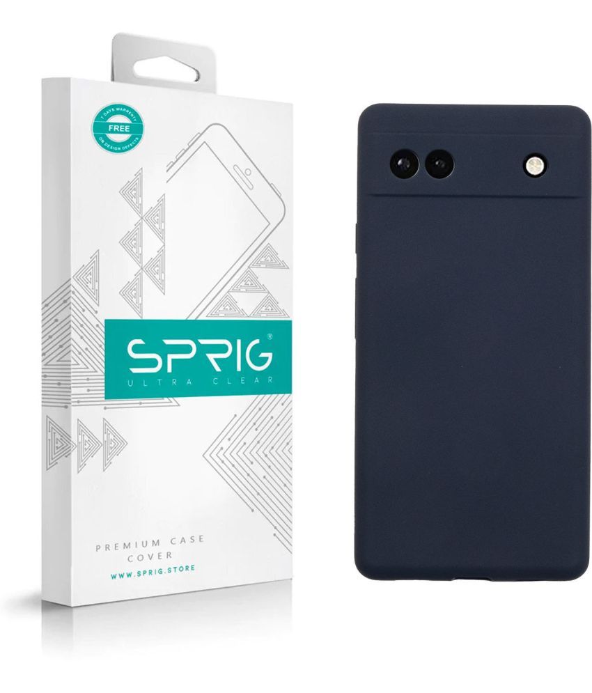     			Sprig Plain Cases Compatible For Silicon Google Pixel 6A ( Pack of 1 )