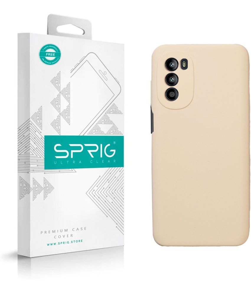     			Sprig Plain Cases Compatible For Silicon Motorola G52 ( Pack of 1 )