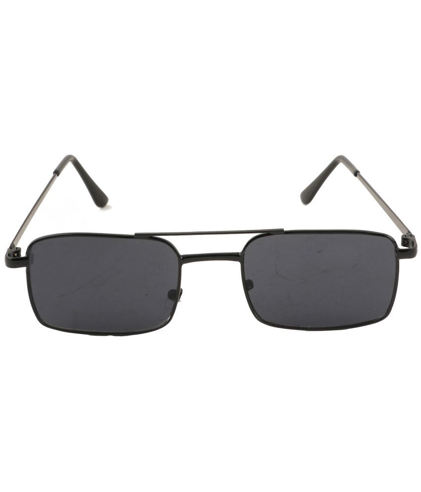     			Bayberry Black Rectangular Sunglasses ( Pack of 1 )